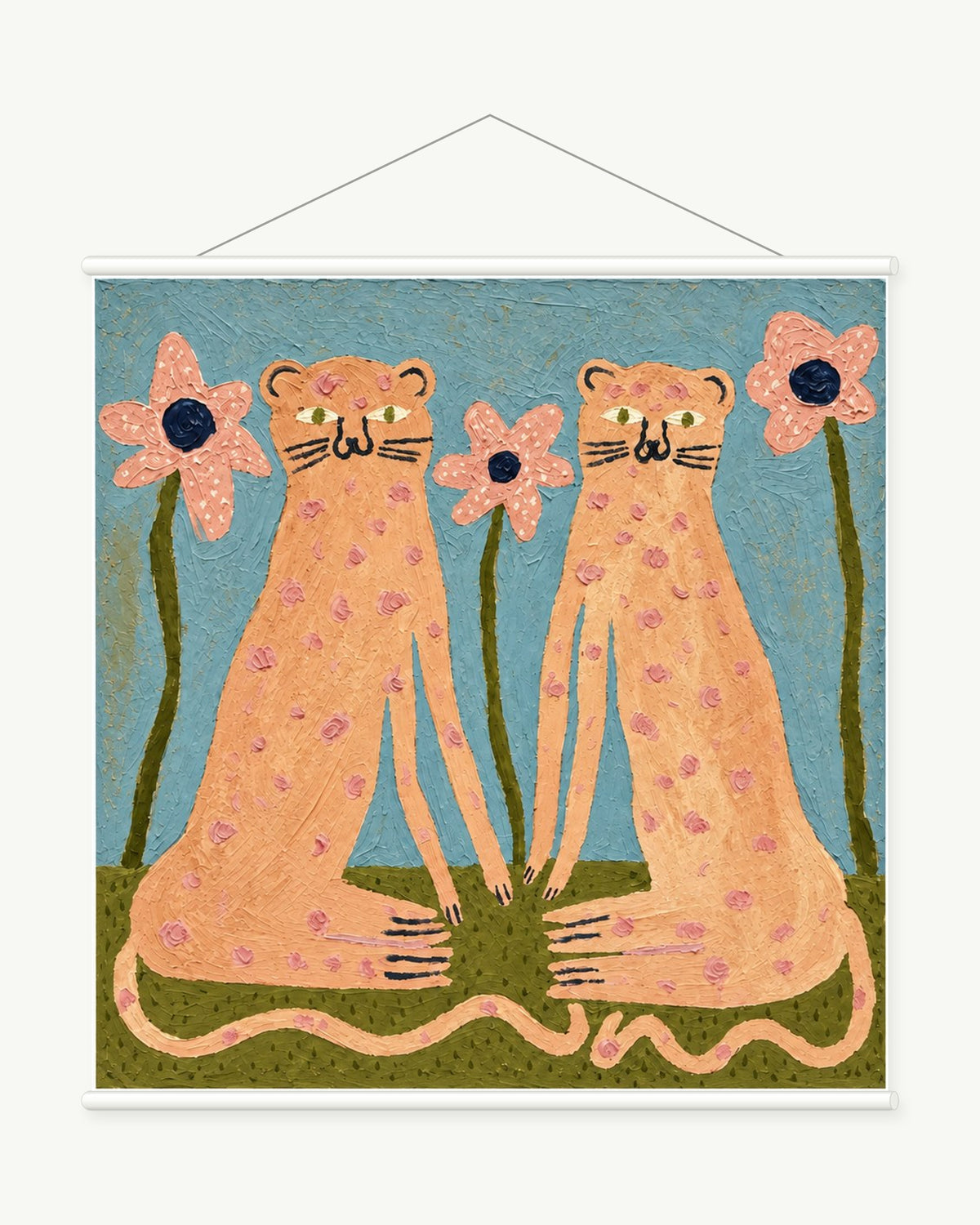 Blush Leopards