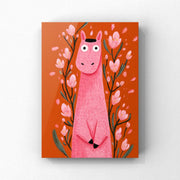 Flower Crown Horse art print by PosterAndForm