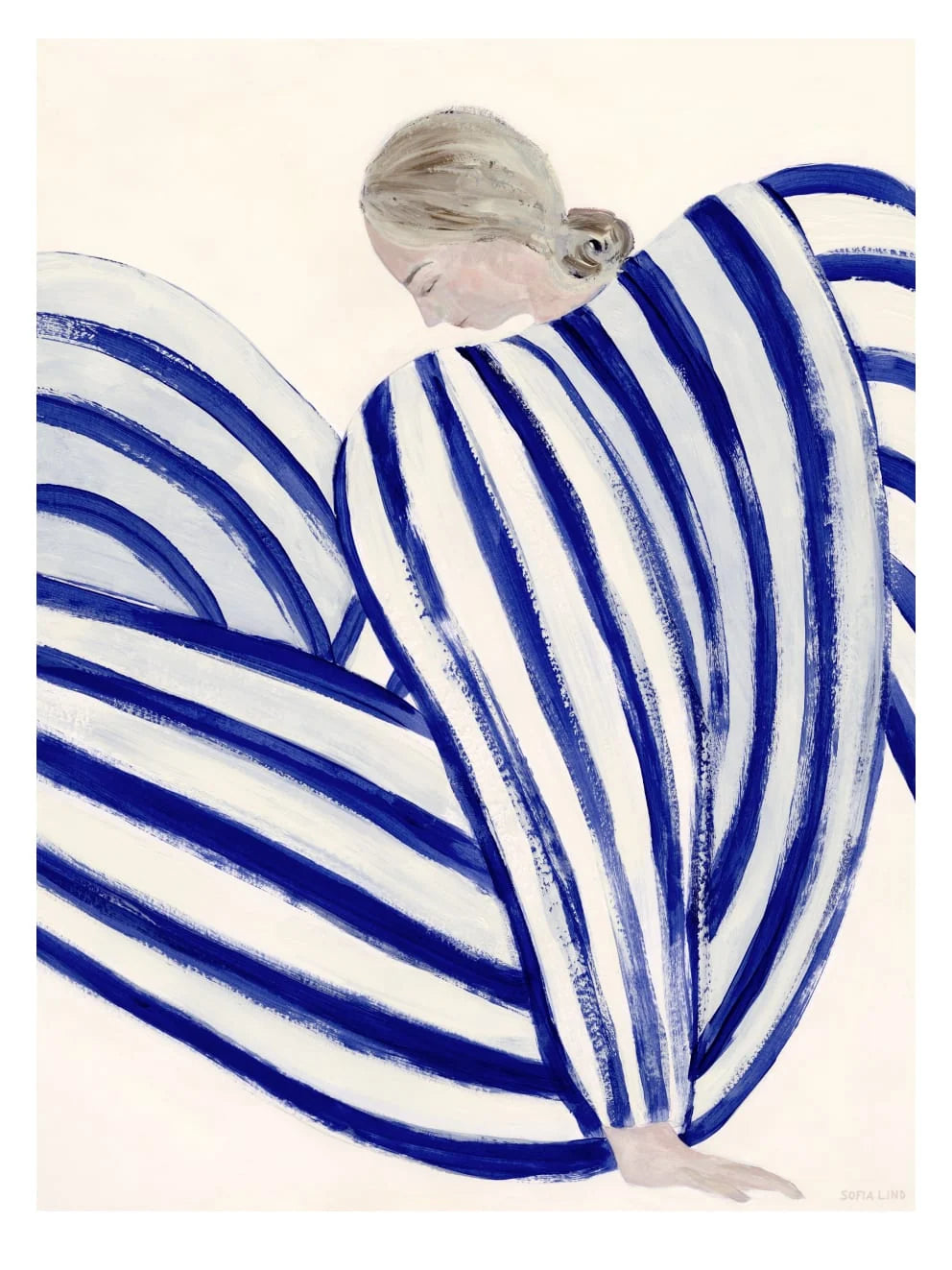 Blue Stripe At Concorde - clean artwork preview