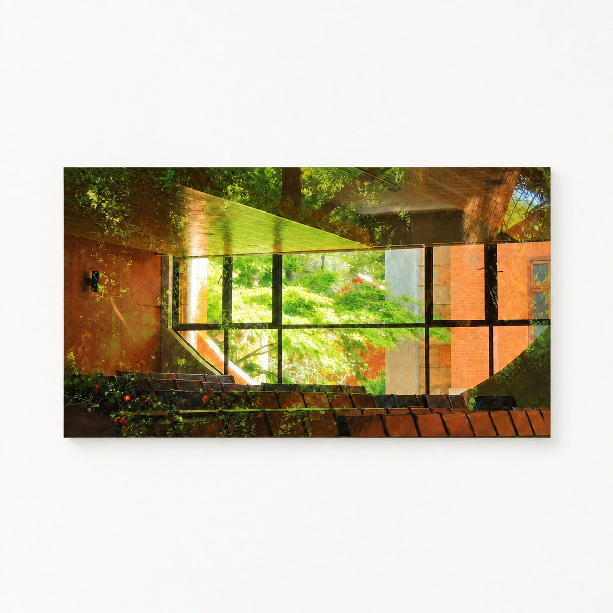 Light Through the Grove art print by PosterAndForm