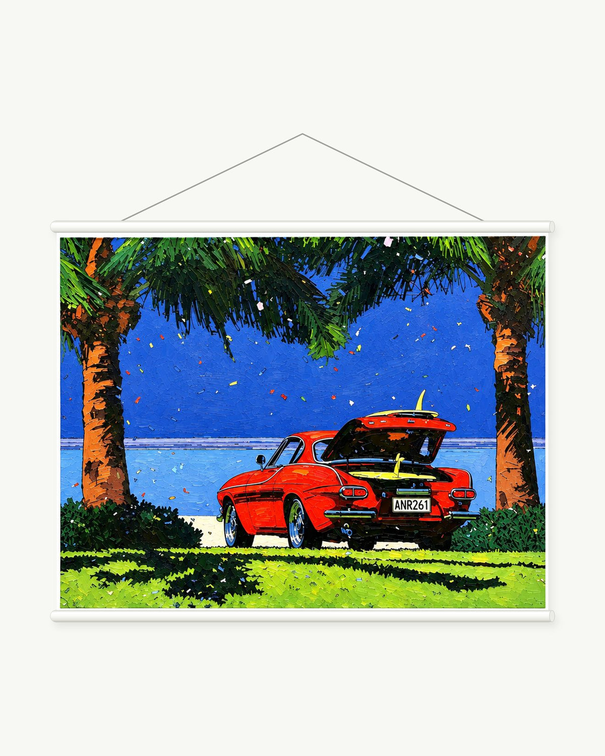 Night Drive by the Sea