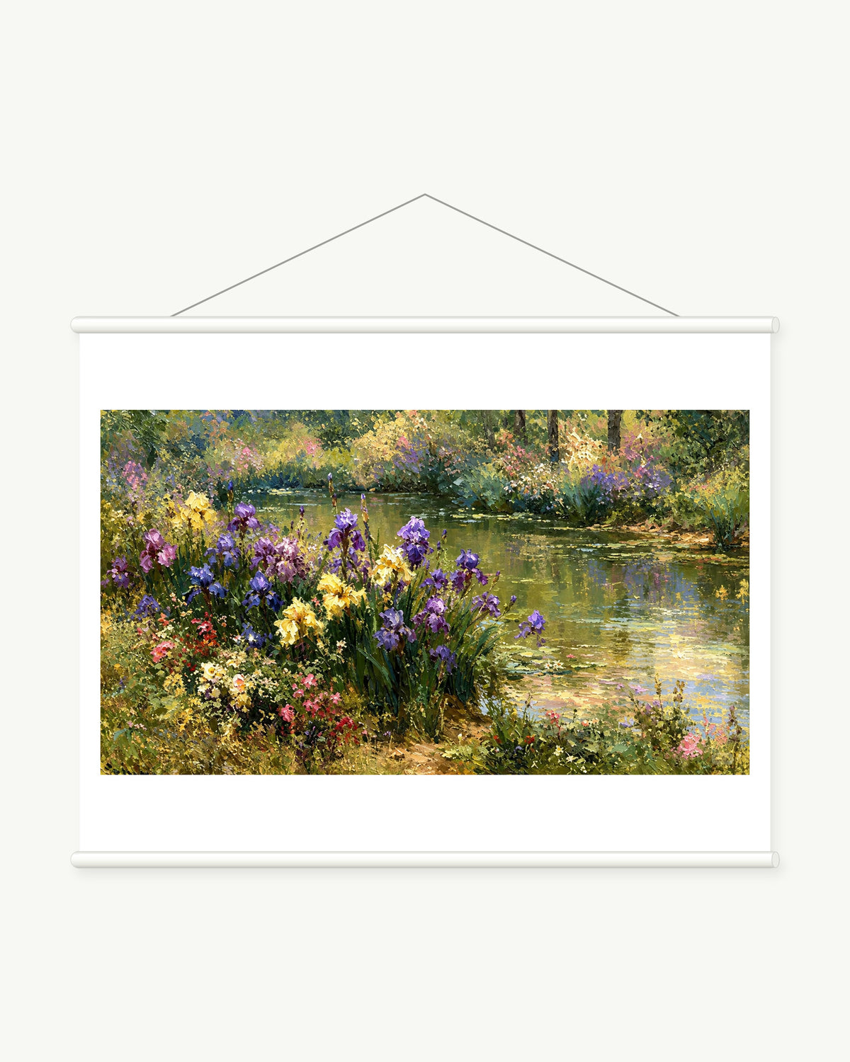 Iris Bank in Dappled Light