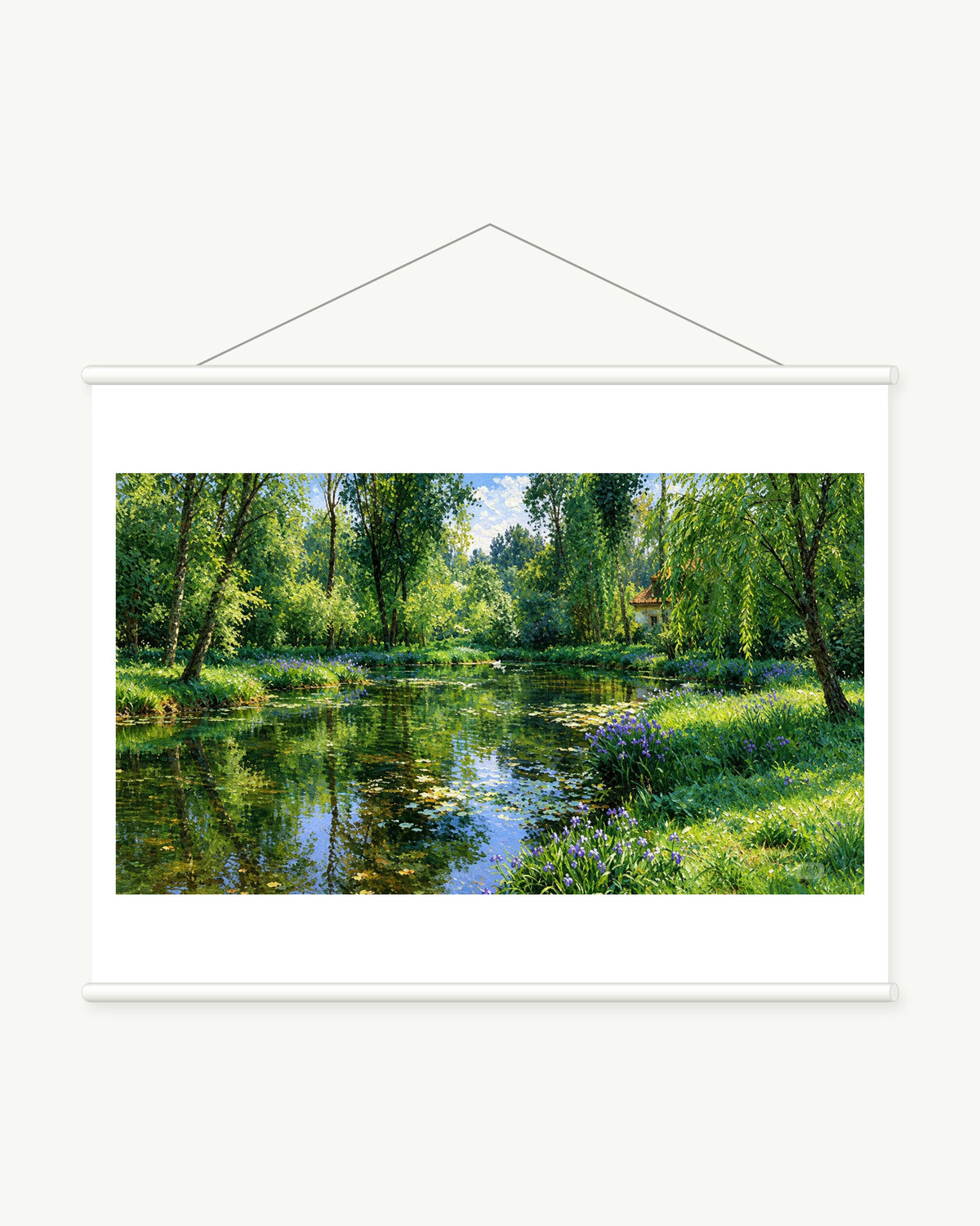 Willows Around the Garden Stream