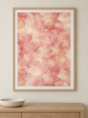 Fish in Rose Water — close interior styling with an optional frame