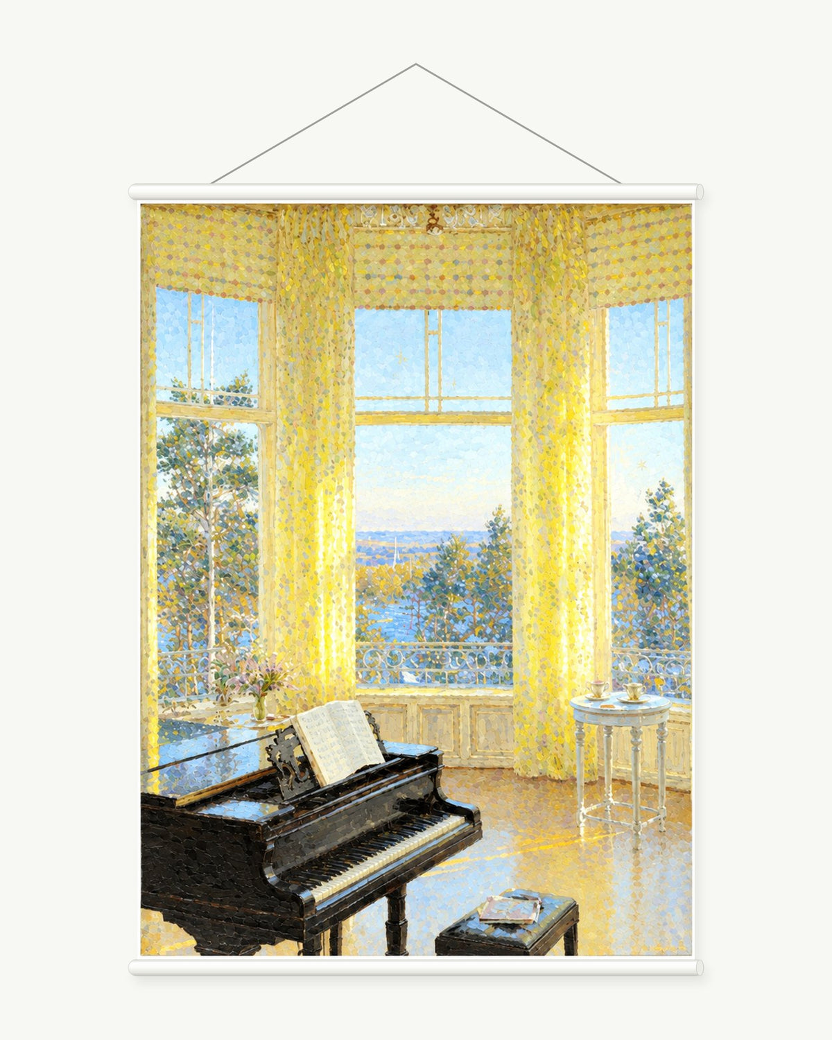 Piano in Morning Light