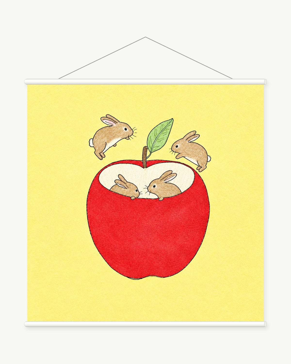 Rabbits in the Apple
