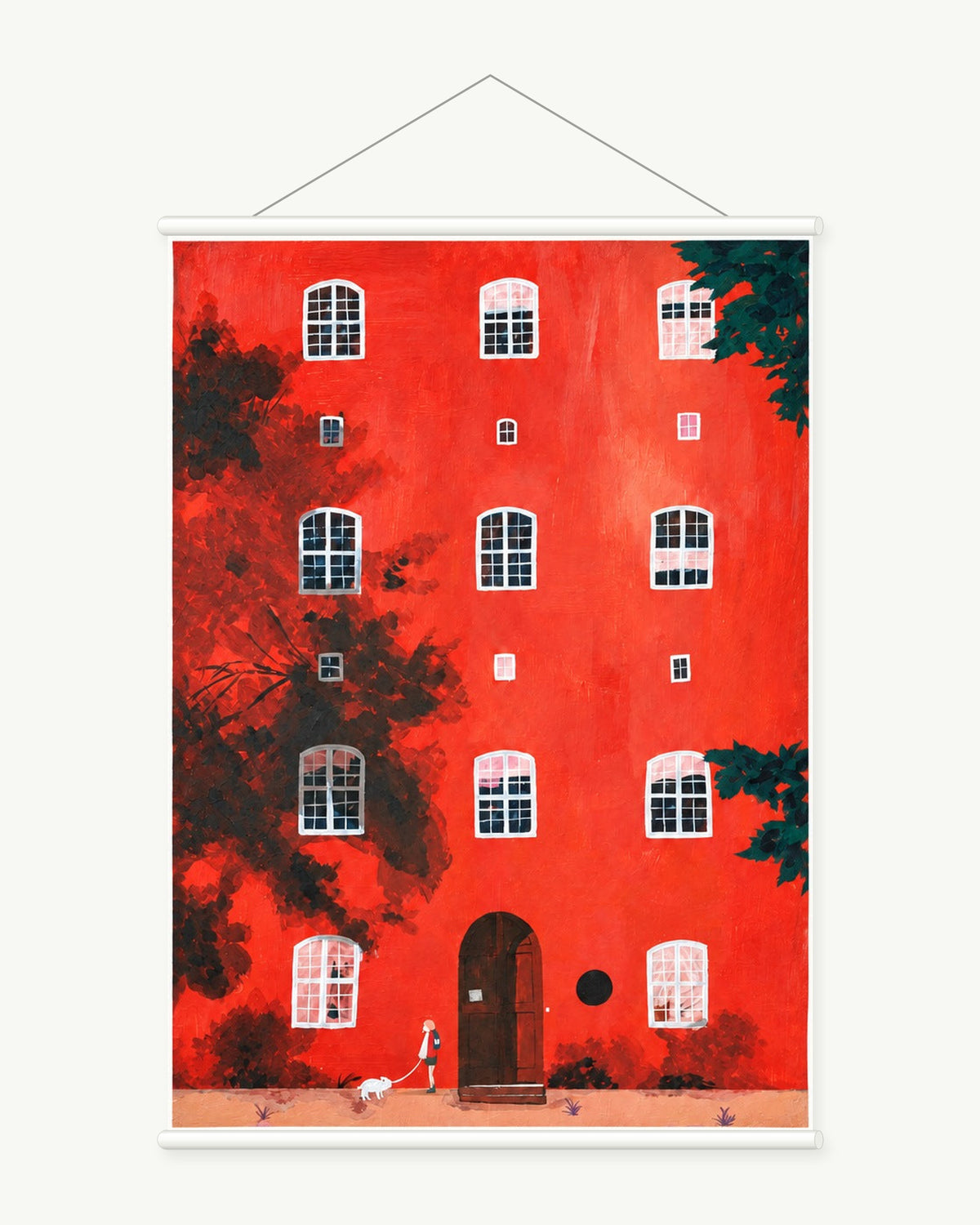 Red House at Noon
