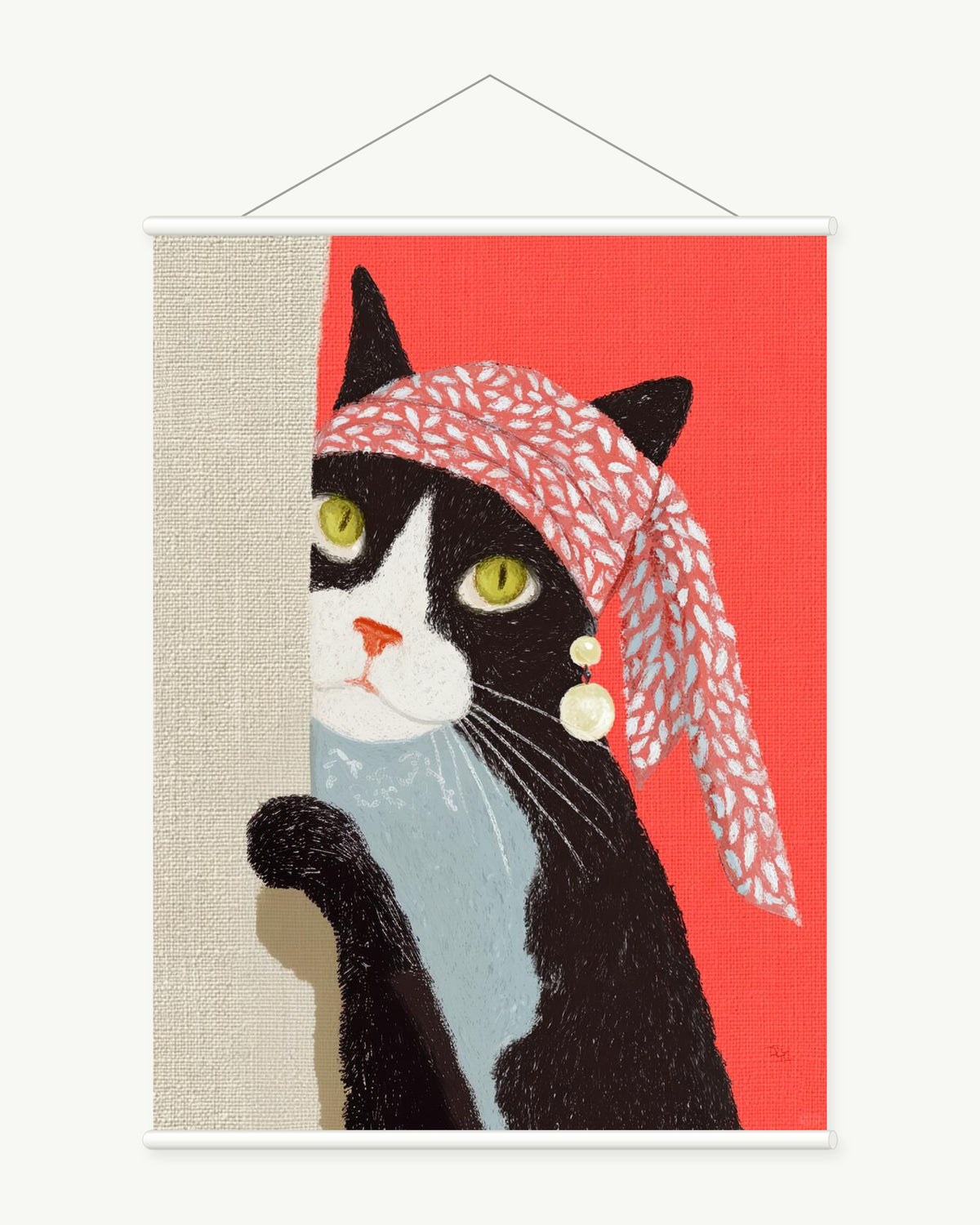 Red Scarf Cat