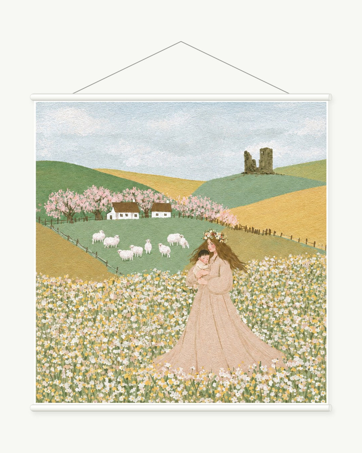 Resting in the Spring Meadow