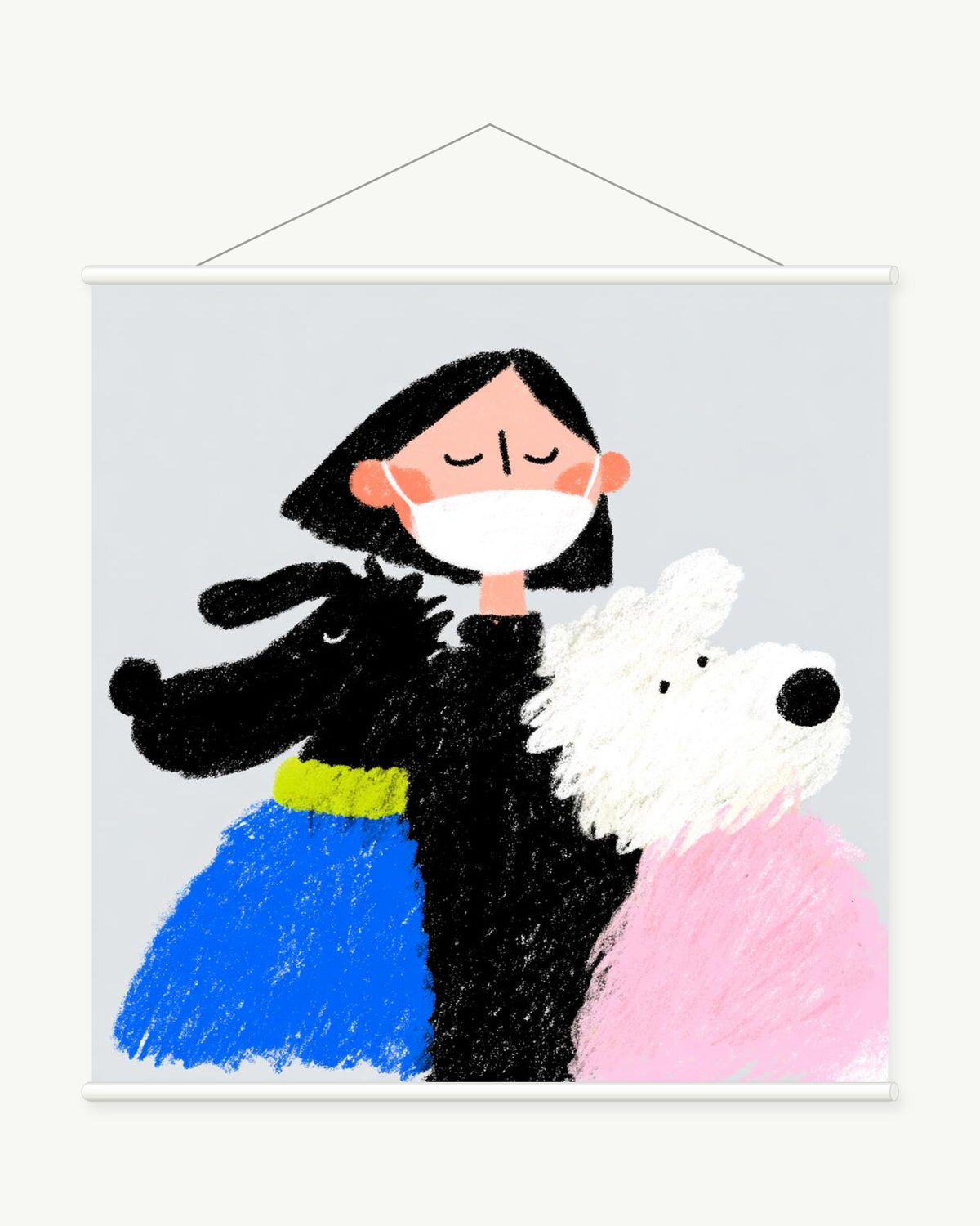 Soft Dog Embrace