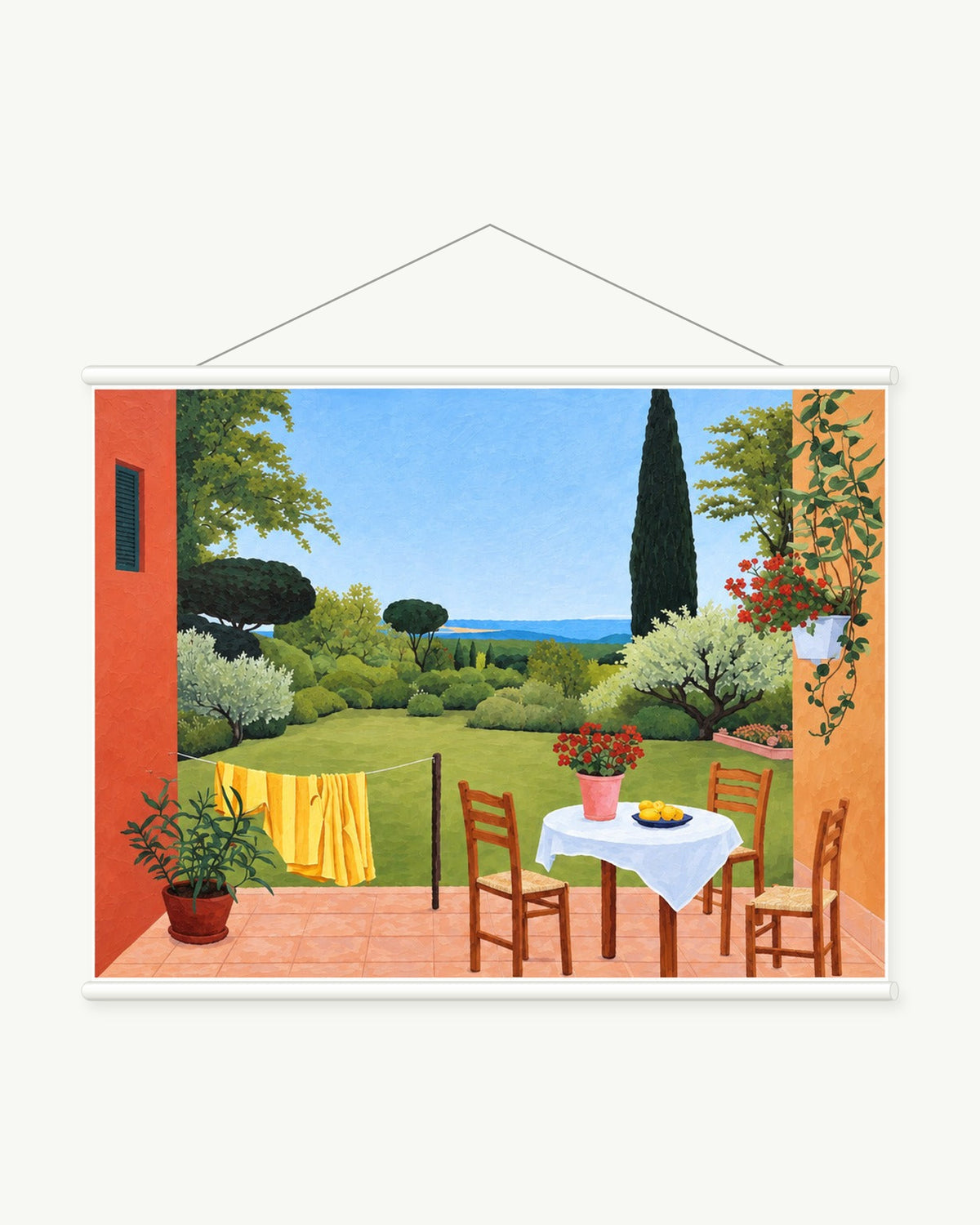 South of France Courtyard