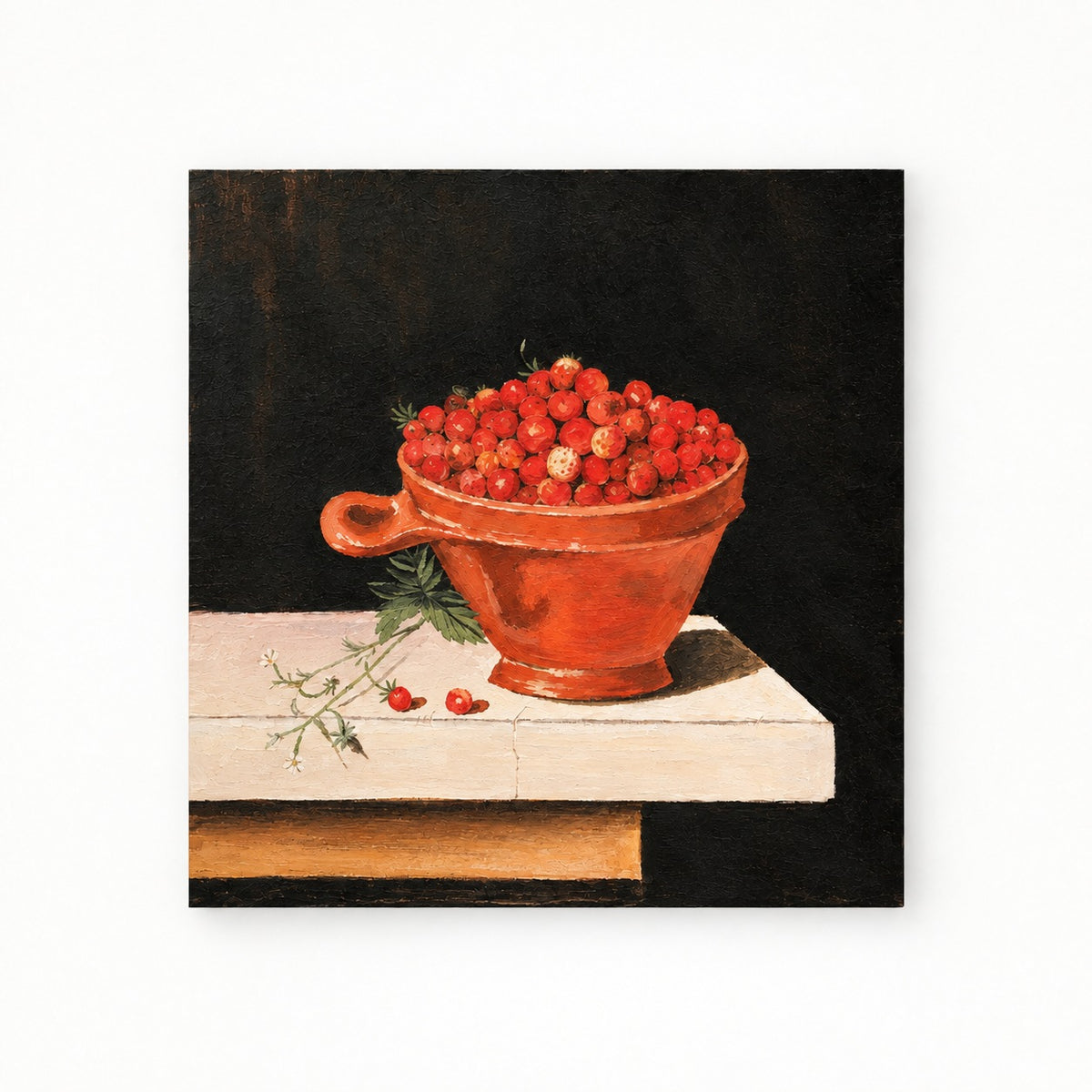 Summer in Terracotta art print by PosterAndForm