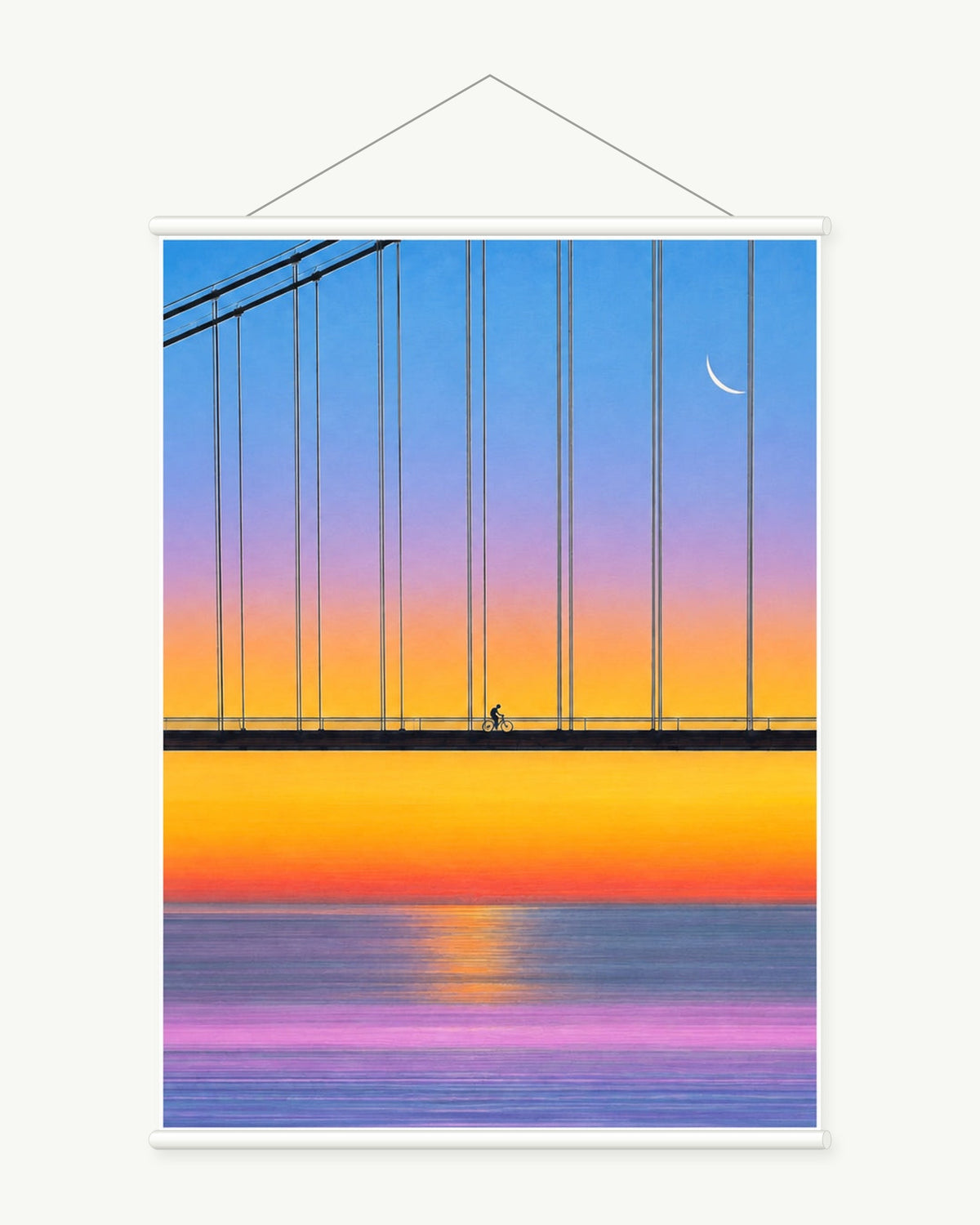 Sunset Behind the Glass