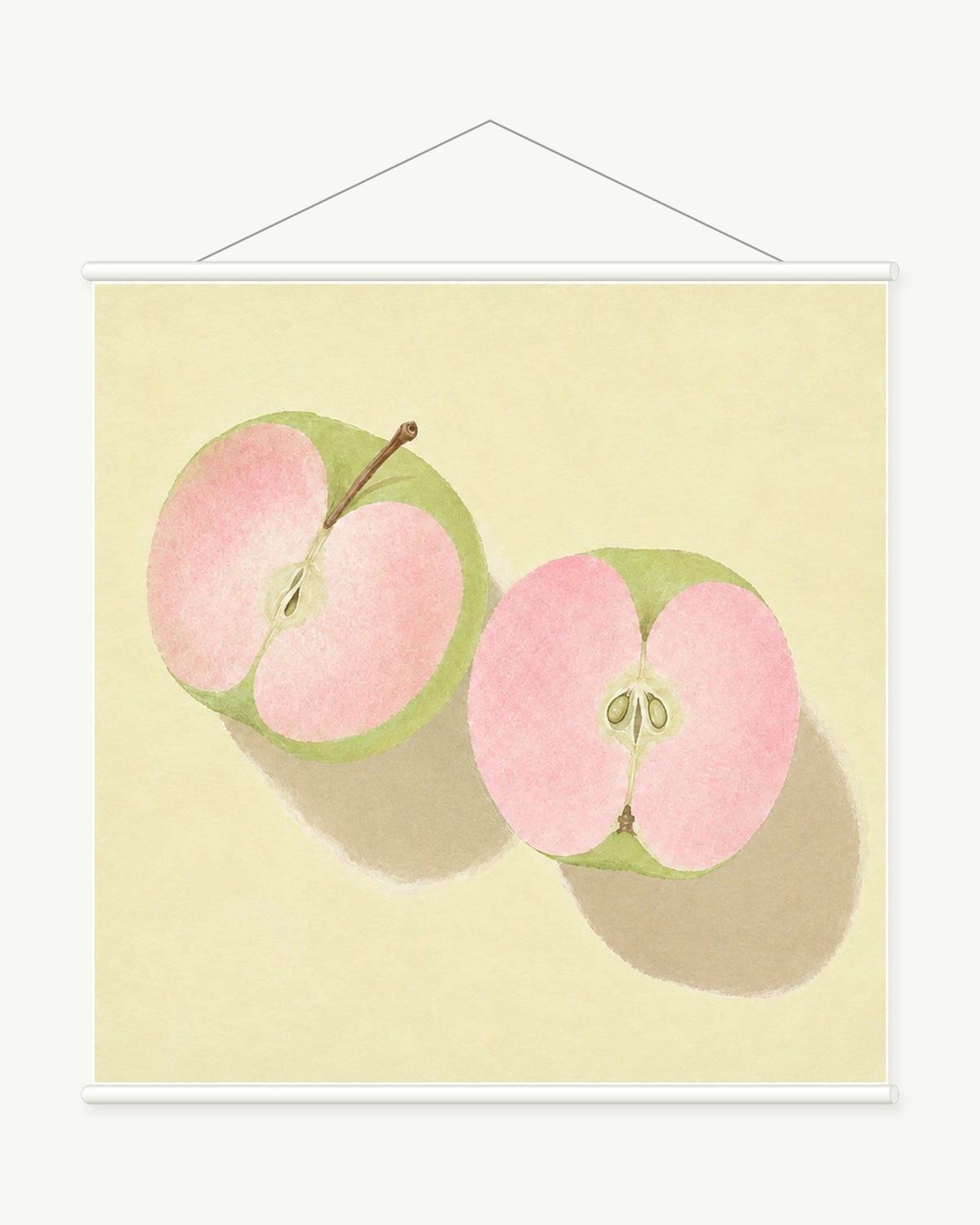 Three Pale Apples