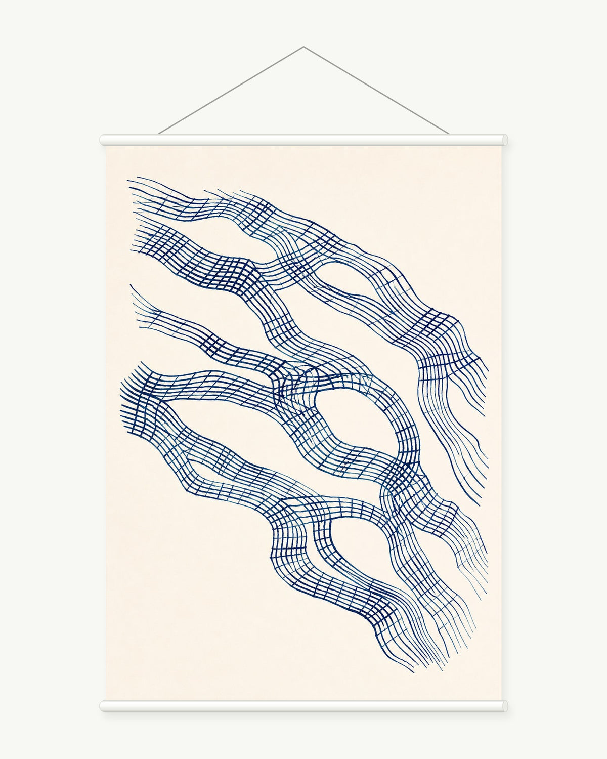 Woven Blue Field