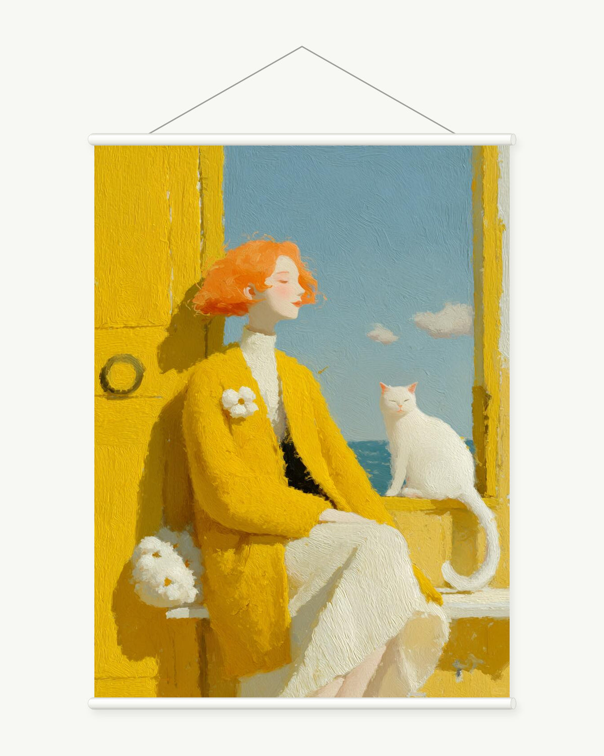 Yellow Cardigan Cats